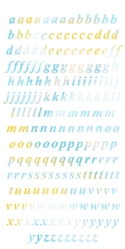 Rose - Messy Theme (Small Letters)