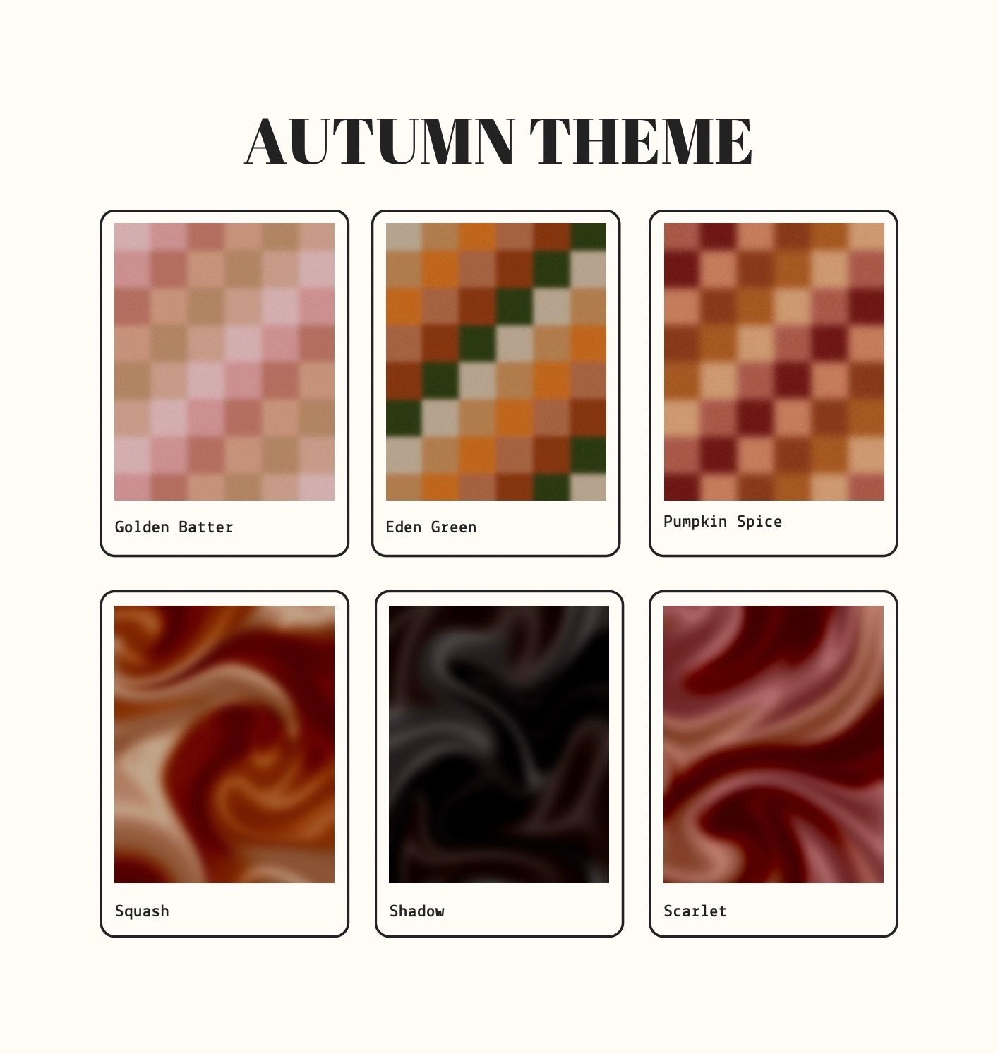 Autumn Theme ⋆°˖ ～ 🍂࿔