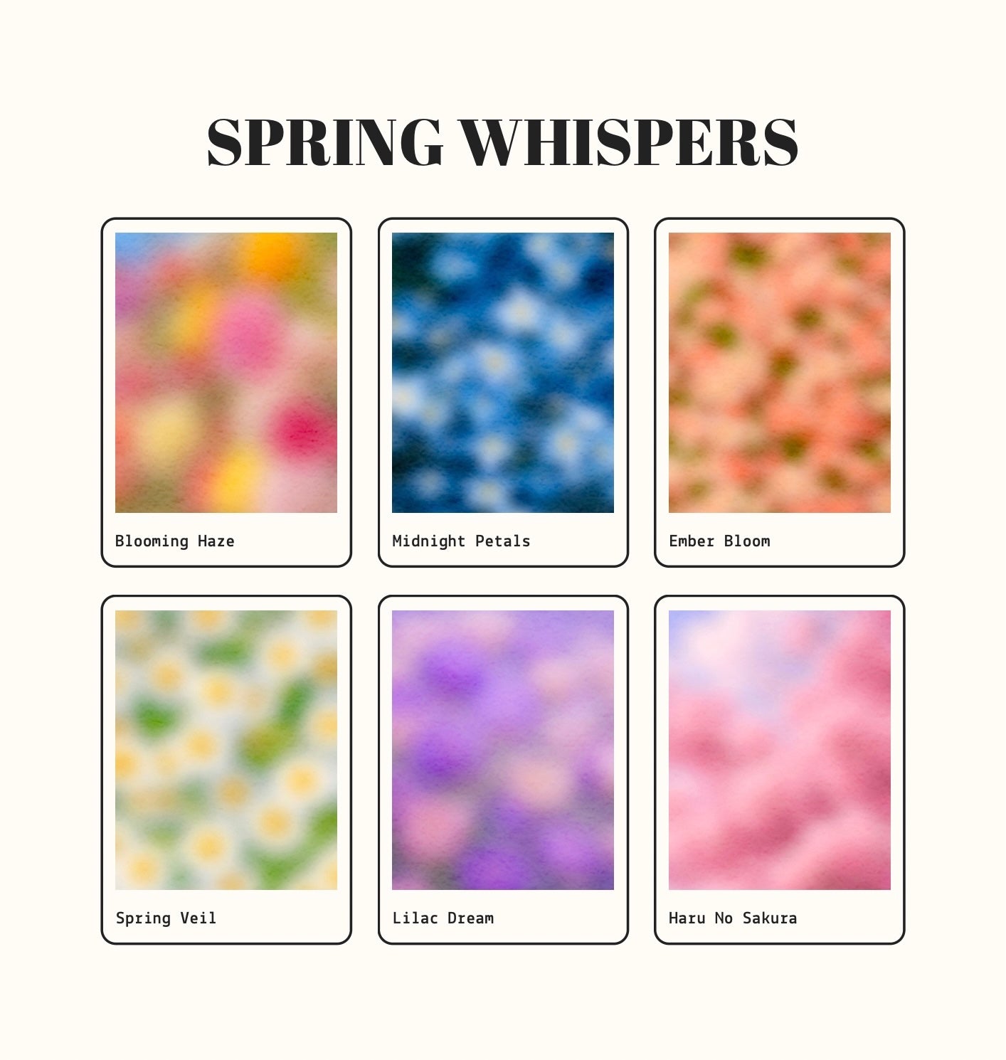 Spring Whispers  ⋆˚✿˖°